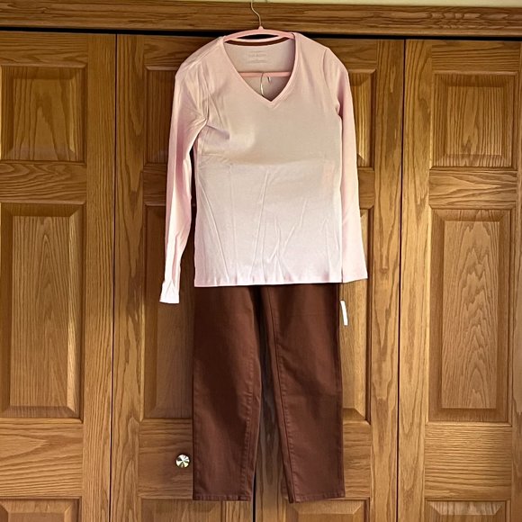 TALBOTS - Slim Ankle Jeans - Tortoise Shell -- NEW with Tag - Picture 10 of 10